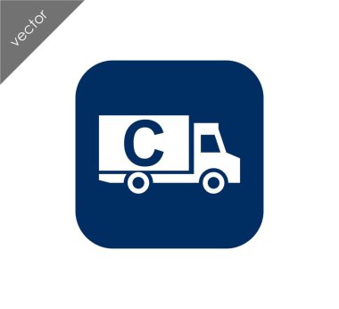 Kargo kamyonu simgesi