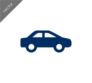Araba simgesi, illüstrasyon 