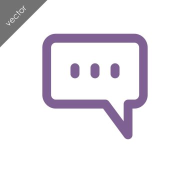 Sohbet simgesi söylenecek daha