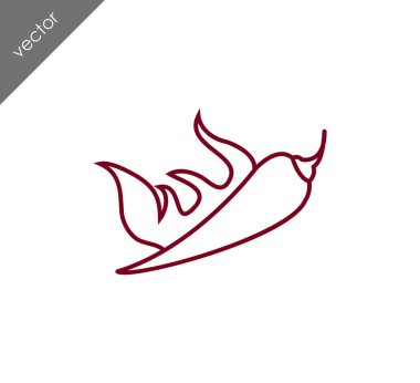 Sıcak biber simgesi