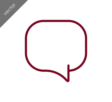 Düşünce balonu simgesinin