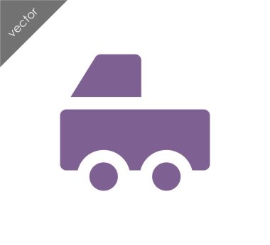 Araba simgesi, illüstrasyon 