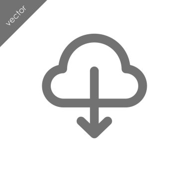 bulut simgesinden indir