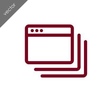 Basit tarayıcı simgesi