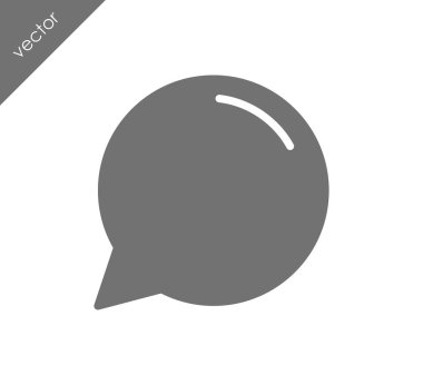 Düşünce balonu simgesinin