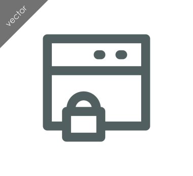 Web sayfası güvenlik simgesi