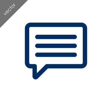 Metin balonu simgesinin