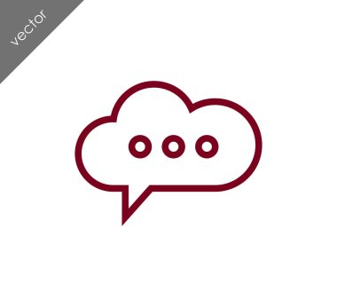 Sohbet simgesi söylenecek daha