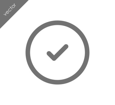 onay işareti simgesi 