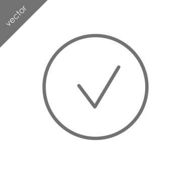 onay işareti simgesi 