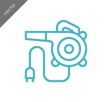 Bahçe Hava üfleyici simgesi