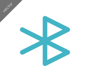 basit bluetooth simgesini