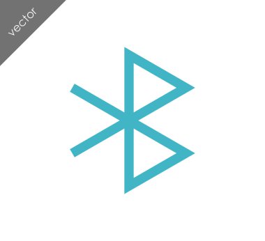 basit bluetooth simgesini