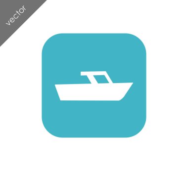 motorbot düz simgesi