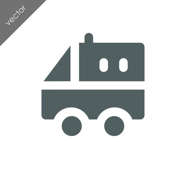 Web-Ikone für Krankenwagen — Stockvektor