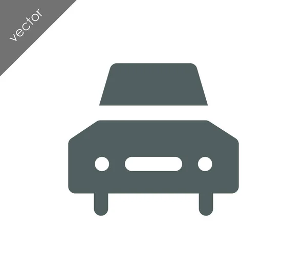 Icono del coche, ilustración — Vector de stock