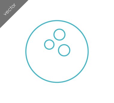 Bowling topu simgesi