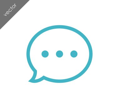 basit sohbet simgesi