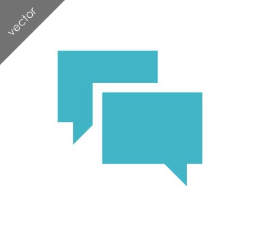 basit sohbet simgesi