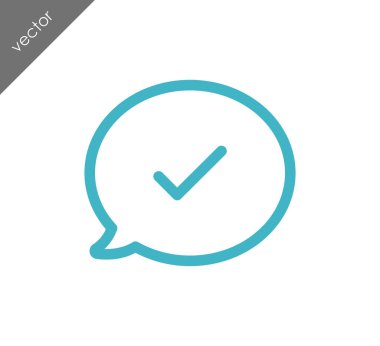 basit sohbet simgesi