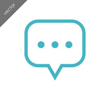 basit sohbet simgesi