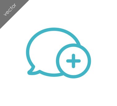 basit sohbet simgesi