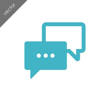 basit sohbet simgesi