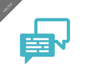 basit sohbet simgesi