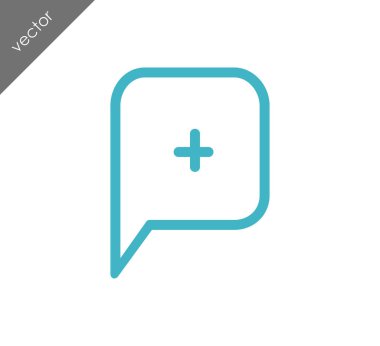 basit sohbet simgesi