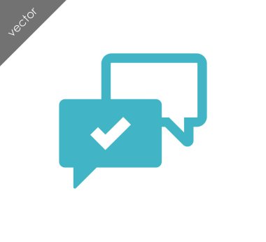 basit sohbet simgesi