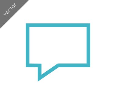 basit sohbet simgesi