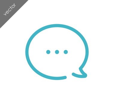 basit sohbet simgesi