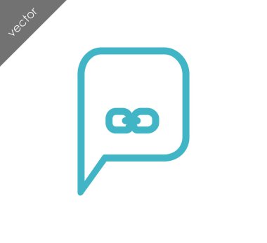 basit sohbet simgesi