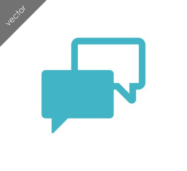 basit sohbet simgesi