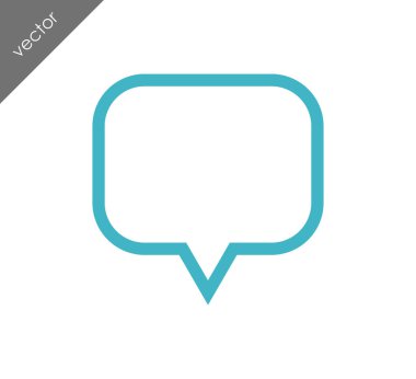 basit sohbet simgesi