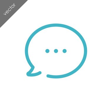 basit sohbet simgesi