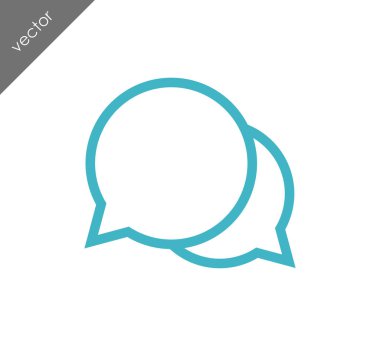 basit sohbet simgesi