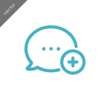 basit sohbet simgesi