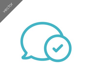 basit sohbet simgesi