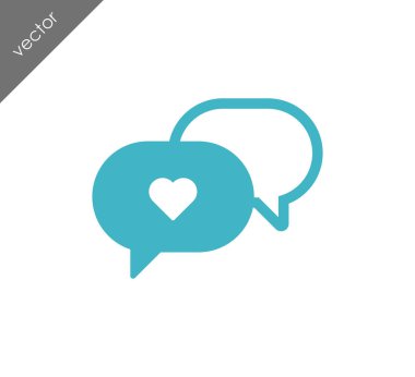 basit sohbet simgesi