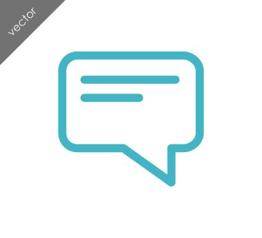 Sohbet simgesi tasarım