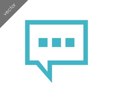 Sohbet simgesi tasarım