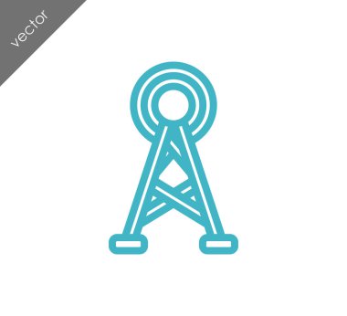 Tasarım anten simgesi