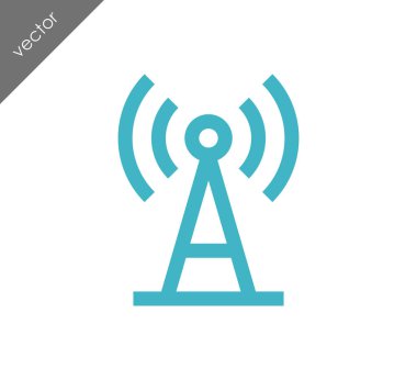 Tasarım anten simgesi