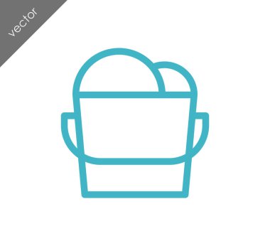 Tasarım kova simgesinin