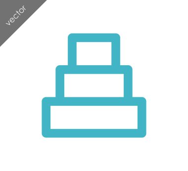 doğum günü pastası simgesi