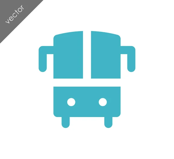 Osobní autobusové ikona — Stockový vektor