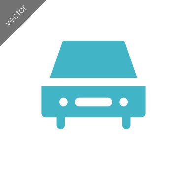 basit araç simgesini