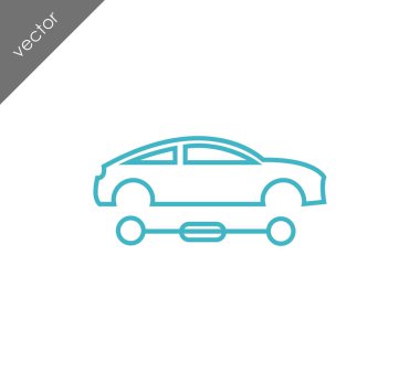 basit araç simgesini