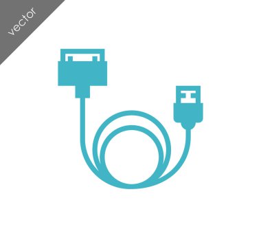 USB konektörü simgesi